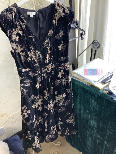 Floral Sparkly Dress VINTAGE 
