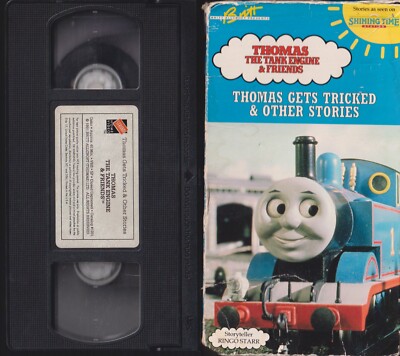 THOMAS THE TANK ENGINE & FRIENDS VHS,1991, Storyteller RINGO STARR