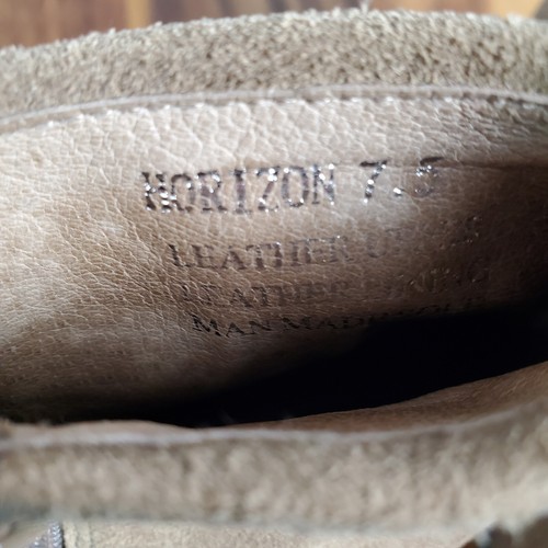Stivali blu cioccolato donna 7,5 beige talpa pelle scamosciata tacco cerniera stivaletti alla caviglia - Foto 10 di 10