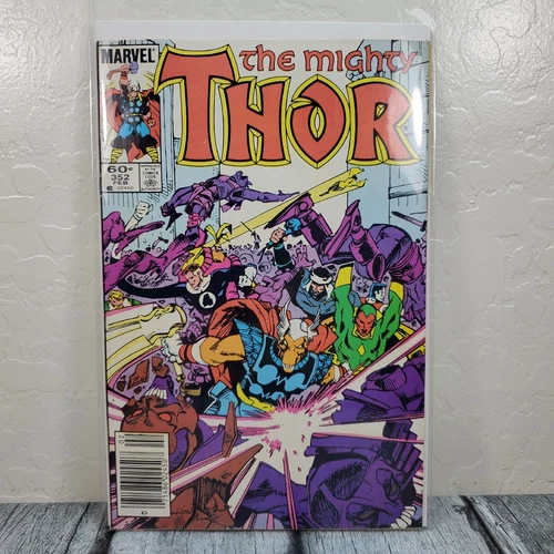 Marvel Comics The Mighty Thor #352 1985 Vol. 1 Vintage Comic Book Sleeved