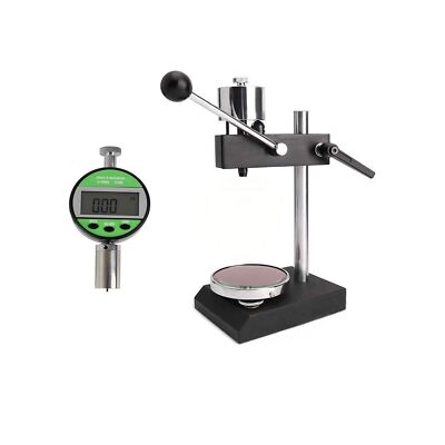 Shore Durometer A with Stand Digtal Shore Hardness Tester Meter Shore A Durom...