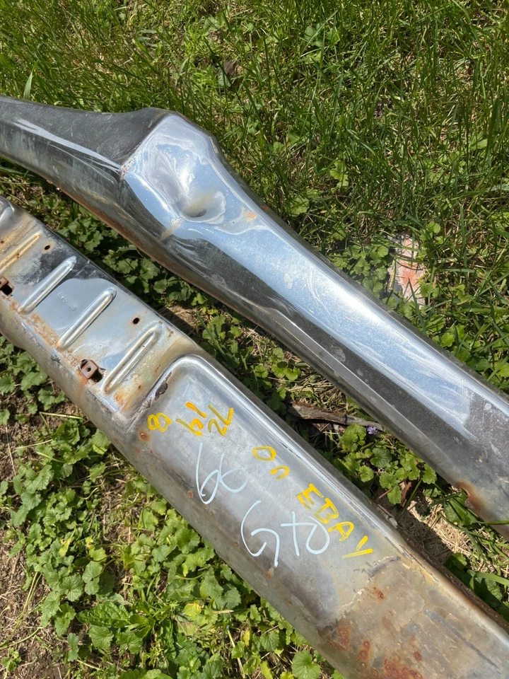 1966 Pontiac GTO передний бампер CORE ГРУБЫЙ RUFF оригинальный проект 66 LEMANS TEMPEST - Изображение 4 из 4