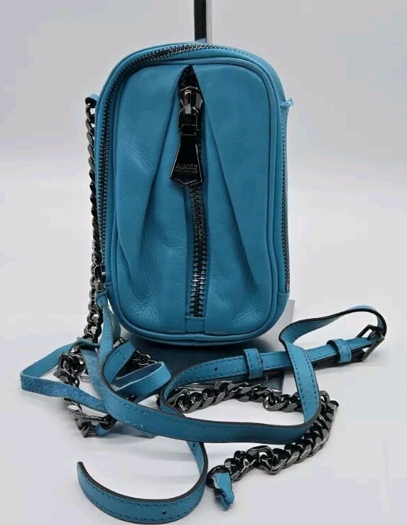 Aimee Kestenberg Handbag Leather Crossbody with RFID - Tamitha BLUEBIRD