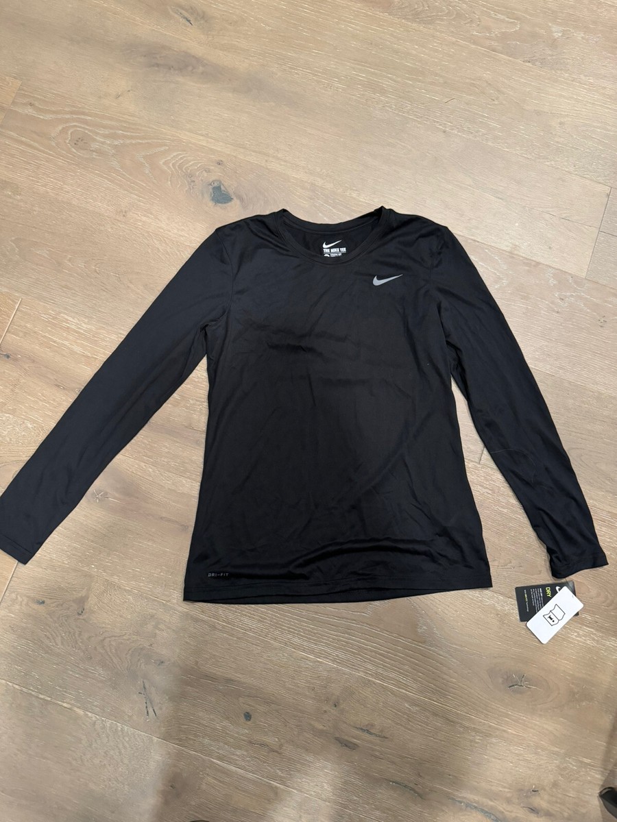 Nike Team Legend Women's Long Sleeve Shirt - Black, M | eBay Nike Team Legend Women's Long Sleeve Shirt - Black, M | eBay