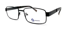 NEW MODERN OPTICAL ADJOURN BLACK TORTOISE MEN AUTHENTIC EYEGLASSES 55-17-145