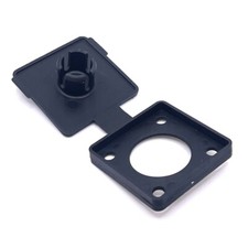 Replacement cap for LPG square fill point filler valve - black
