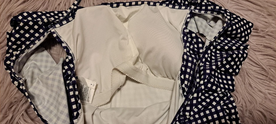 GAP MULTICOLOR 1 单件泳衣吊带领带女式 S 码 — 第 3/4 张图片