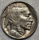 AU-UNC 1915-D Buffalo Nickel, Highly Lustrous, Lightly Circulated, Scarce Date!