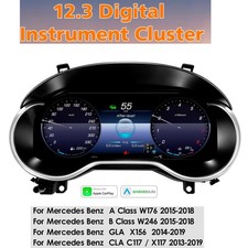 12,3" F&Uuml;R MERCEDES BENZ A-KLASSE W176 GLA W156 CLA LCD Instrumententafel Linux
