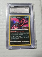 Pokémon TCG Galarian Moltres SWSH125 Prerelease Promo Holo Evolving Skies CGC 10 on eBay