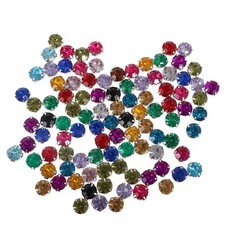 Perles strass à coudre de 8 mm / 10 mm