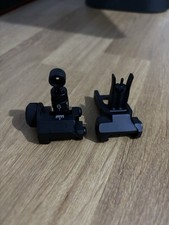 Airsoft Toy E&C MCX Metal Flip Up Sights Set