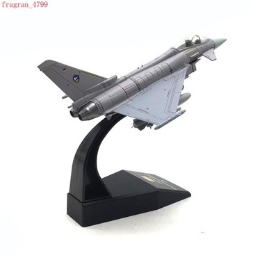 1/100 Scale EF-2000 Eurofighter Typhoon Fighter Alloy Model Toys Collection Gift