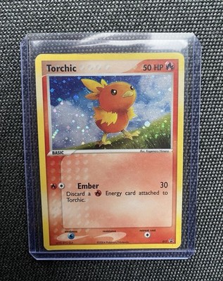 Pokémon Torchic 017 Black Star Promo Holo Englisch 2004