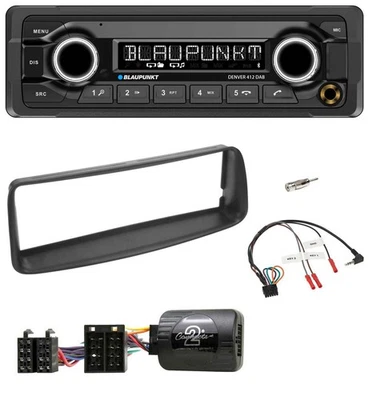 Blaupunkt Bluetooth DAB Lenkrad USB Autoradio für Peugeot 206 CC 2003-2008 - Bild 1 von 4