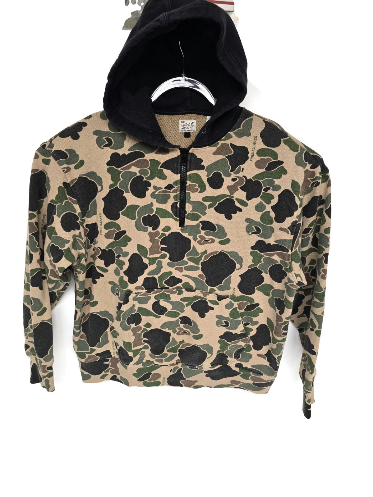 Levi's Fresh Leaves Justin Timberlake Pullover Hoodie Men's Large