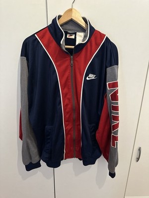Nike Air Jacke Windbreaker Size L Retro Vintage Trainingsjacke Track JACKET 90s