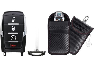 KEYS4LESS Replacement Smart Key Fob for RAM 1500 FCC OHT-4882056 Part w/Case