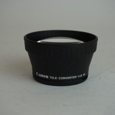 Canon Tele Converter 1,4 x extender convertitore (46 mm) attacco 1,4 x obiettivo nero