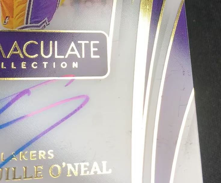 2023-24 Panini Immaculate Shaquille O'Neal Jubilee Signatures Auto /49 view 3