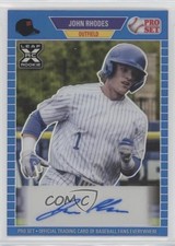 2021 Leaf Pro Set Metal 1989 Blue Rainbow 1/35 John Rhodes #PA-JR2 Auto xb2