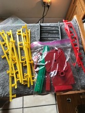 Large Lot of Vintage HO Scale Slot Car Guardrail  OTHER  lot-6