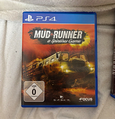 PS4/PS3/PC Spiele-Konvolut PAL: MudRunner, FIFA, Spider-Man, GTA IV CE