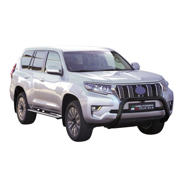 FrontbüGel Frontschutz FüR Toyota Land Cruiser J150 2019-2023 ø76 Schwarz-image