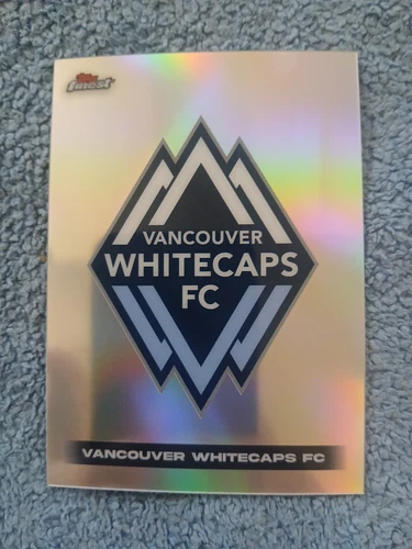 Vancouver Whitecaps FC SP Team Logo Refractor 2024 Topps Finest MLS TL-29