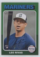 2024 Topps Heritage High Number SP Green Border Leo Rivas #711 y8x