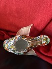 VTG Murano Art Glass Millefiori Swan Figurine 4" — photo 6