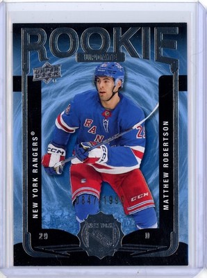 2025-26 Upper Deck Extended Series: Matthew Robertson #RU-42 Rookie Update /1999
