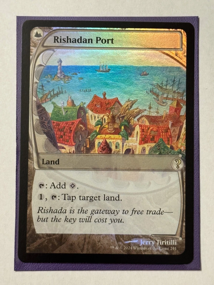Rishadan Port Individual Magic: The Gathering Cards with Foil for