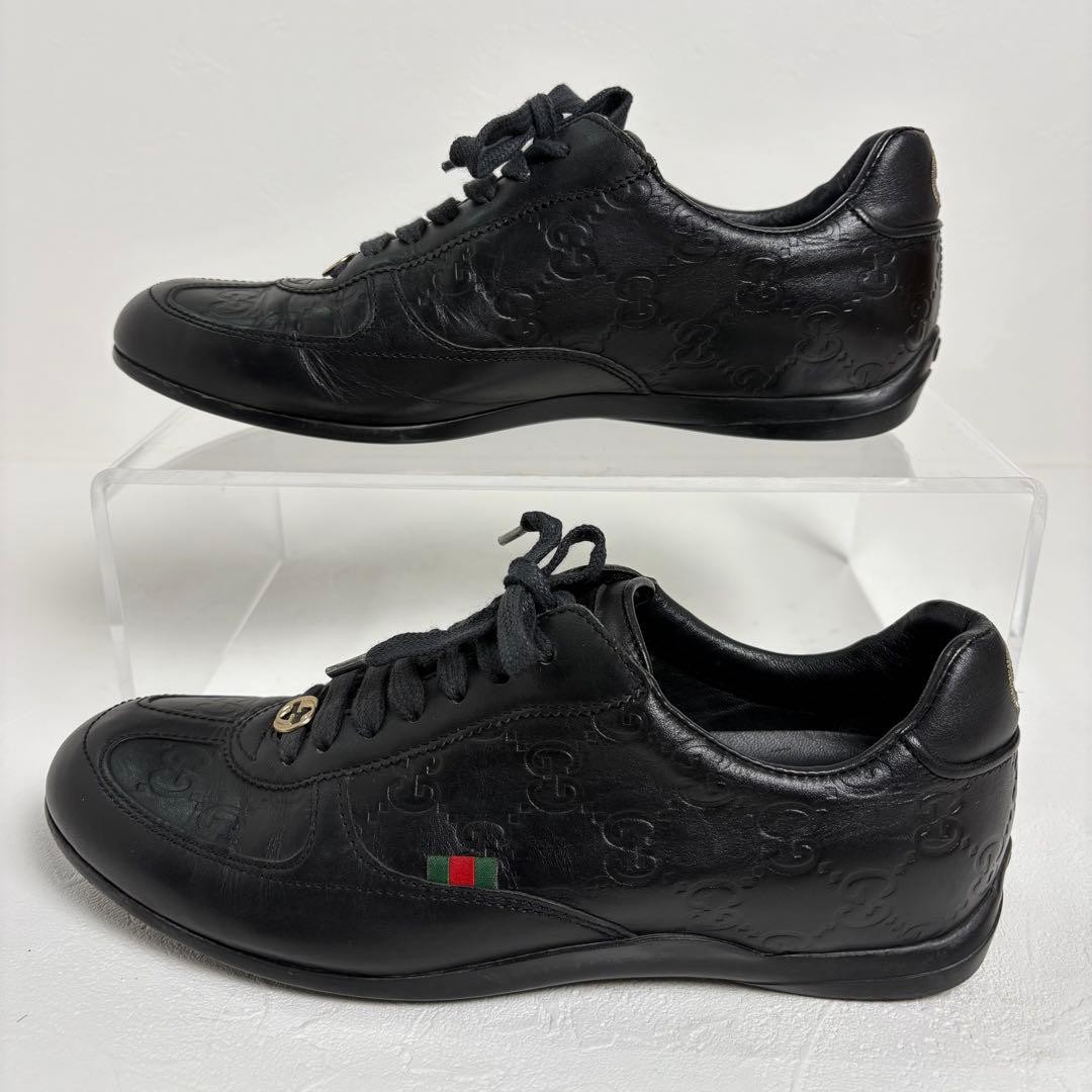 Gucci Gg Pattern Interlocking Low Cut Sneakers 34… - image 5