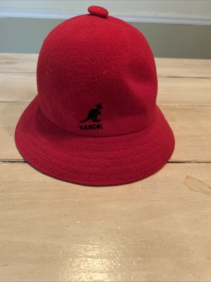 Vintage Kangol UK Bermuda? Casual Hat Red