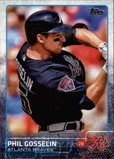 2015 Topps Baseball Card #379 Phil Gosselin