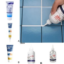Waterproof Tile Grout Repair Filler Anti Mould Kitchen Bathroom Ceramic Sealant