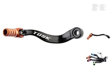 Folding Shift Lever Stock Black/Orange Tip Compatible with KTM 500 EXC-F 2017