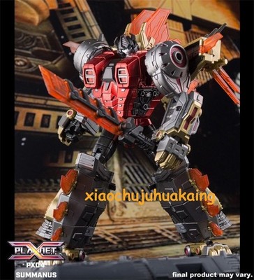 Planet X PX-04M SUMMANUS Dinobot Snarl Metallic Version Model Boxed in Stock