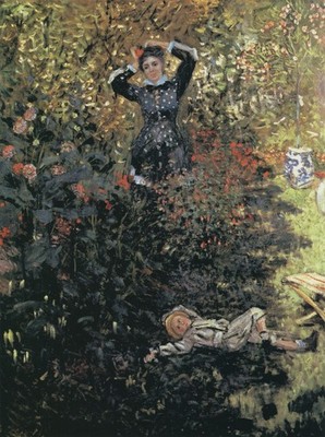 026 Claude Monet - Camille & Jean 1873 - Giclée Fine Art Print
