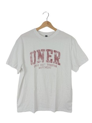 ONER ACTIVE T-Shirt Damen Shirt Gr. DE 34 weiß Casual-Look