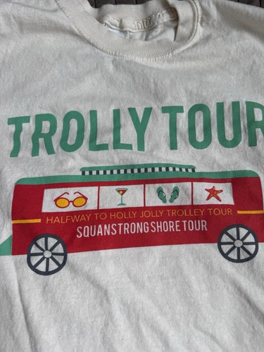 Trolly Tour Tshirt Squanstrong Shore Tour JERSEY Small - Picture 2 of 6