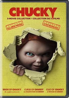 Chucky: 3-Movie Collection (DVD) Jennifer Tilly Brad Dourif Fiona Dourif