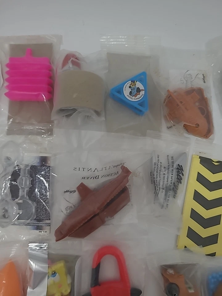 LOTE MIXTO DE COLECCIÓN DE 50 PRIMAS/JUGUETES DE CEREALES SELLADOS Kellogg’s-Disney Etc. ++ Foto 4 de 4