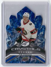 2021-22 Upper Deck Ice #IC-12 Tim Stutzle Ice Crystals