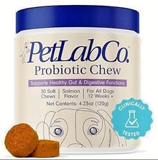 PetLab Co. PetLabCo. ALLERGY IMMUNE Probiotic Soft Chew For Dogs 30 Salmon