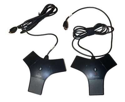 2x Polycom Soundstation IP7000 2201-40040-001 externes Mikrofon