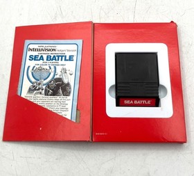 Vintage Intellivision Video Game Complete w/ Manual & Overlays Lot of 4 Untested