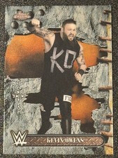 2025 Topps Chrome WWE x Cactus Jack #4 Kevin Owens Base Card SMACKDOWN