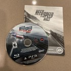 PS3 Need for Speed Most Wanted Run case with cover art of cars on track, title text, and EA logo on disc.